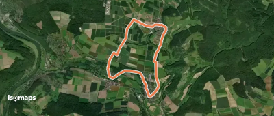 Gössenheim, blaues C auf Gelb