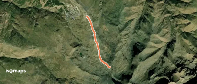 Hoya de la Mora - Posiciones del Veleta