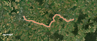 Jakobsweg an der Frankenstraße, Stollberg-Zwickau