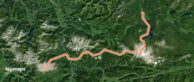 Europäischer Fernwanderweg E4 alpin (Steinberge - Bad Goisern)