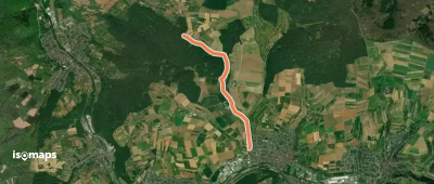 Königsbach Reitplatz - Löchlewald Kreuz