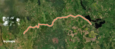 Ezertaka: Vabole-Krivāni-Dubna-Višķi