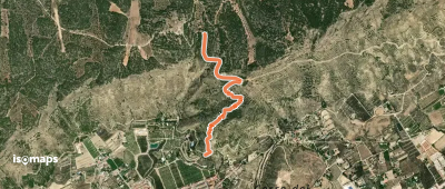 Sendero del Rento. (Variante temporal)