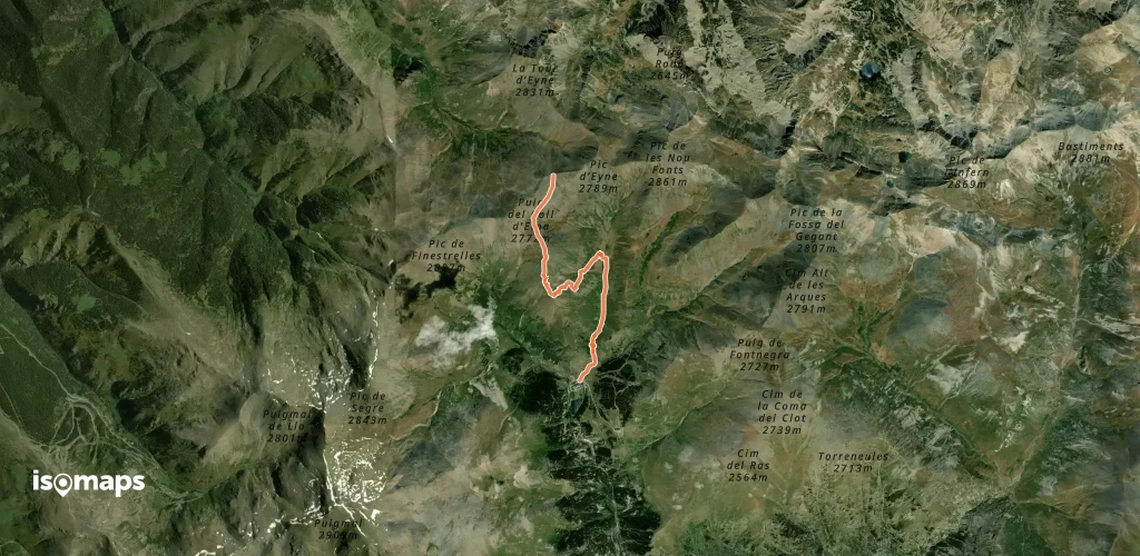 Santuari de Núria al Coll d'Eina