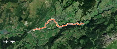 Chemin de la Sarine au Pays-d'Enhaut