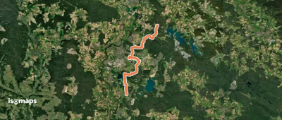 Wanderroute Holzhaus-Klardorf Bhf