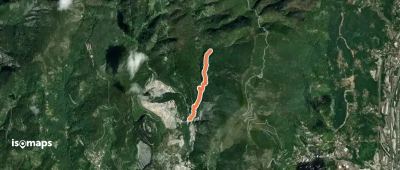 Panigaro - Serra di Panigaro - Bivio sentiero per Cassinelle