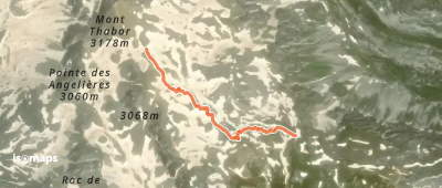 Col des Méandes - Pied du Désert