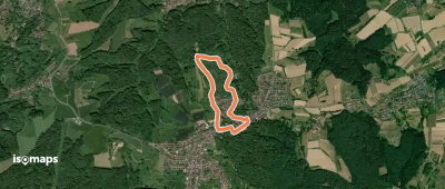 Blauer Pilz, Rundwanderweg Johannesberg