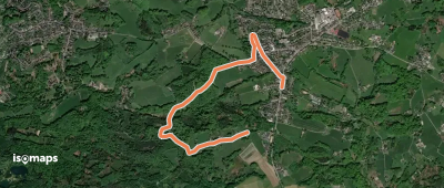 [Dreieck] Rundweg Herkenrath - Naturfreundehaus Hardt - Kierdorf