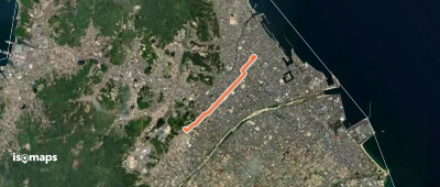 四国遍路 55番札所南光坊~56番札所泰山寺