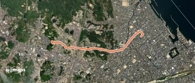 四国遍路 54番札所延命寺~55番札所南光坊