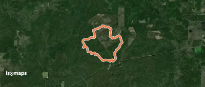 Gum Springs Horse Trail, Blue Loop