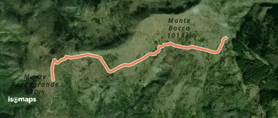 Passo del Bocco di Bargone - Pendici Roccagrande
