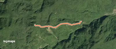 茶留凡山東南峰登山路徑