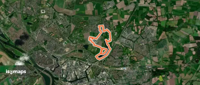WNW Salland - Rielerenk/Schalkhaar - rode route