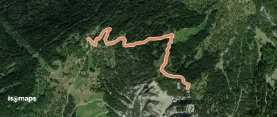Col des Planches > La Crevasse