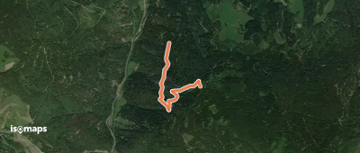 Beginn Felsenweg - Gfällmatte