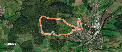 Idyllische Straße - Rundweg X