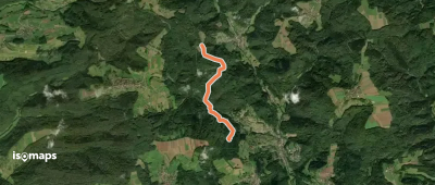 Querweg des SAV (blauer Punkt)