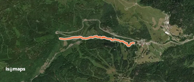 Abzweig Hebelweg - Fahler Wasserfall
