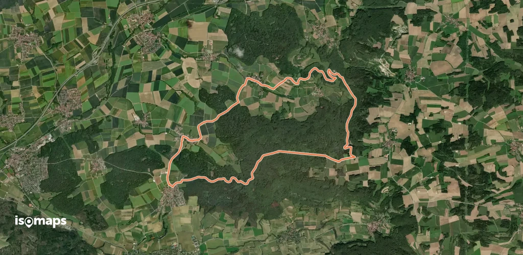 Rundweg von Schammelsdorf zum Gügel