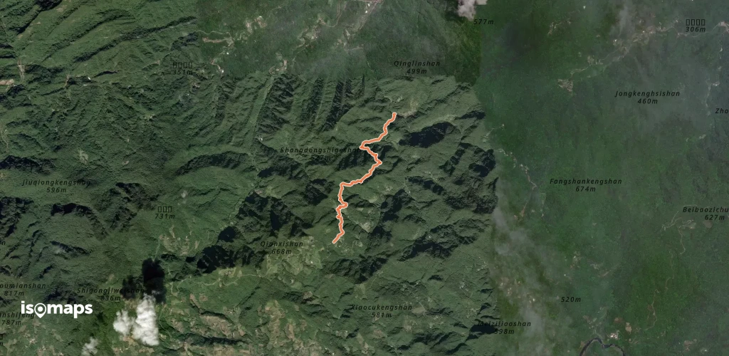 番子坑古道