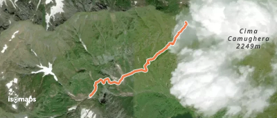 C08v - variante, Alpe Campo - Passo d'Arnigo