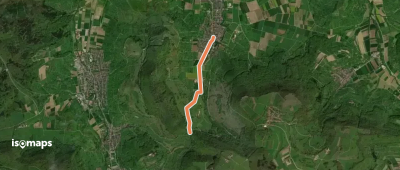 blaues Dreieck Bissingen - Sattelbogen