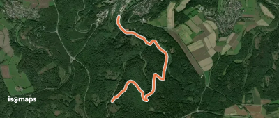 Wanderweg Blauer Punkt