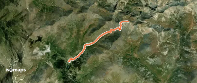 Santuari de Núria al Coll de Carançà