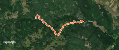 Velika kapija – Vidikovac – (desnom obalom do) Suve kapije