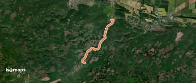 Wanderweg Stecklenberg - Friedrichsbrunn (grüner Balken)