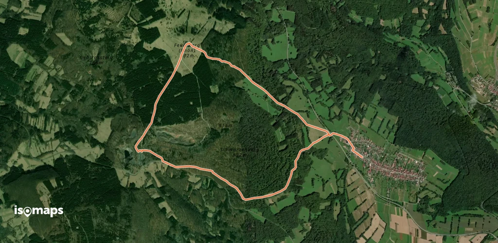 Rhön-Rundweg Walddörfer 10