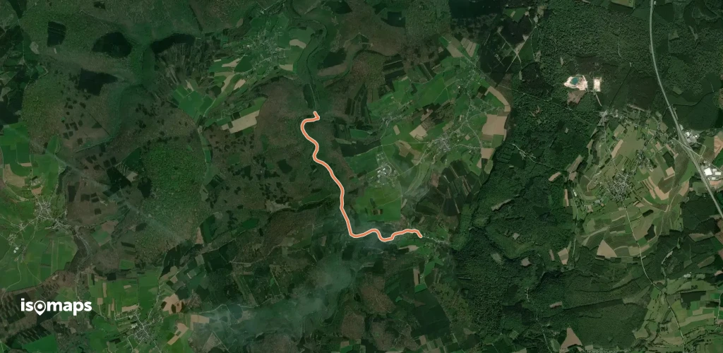 GR 129 Sud La Belgique en diagonale ! Variante crue Daverdisse - Lesse