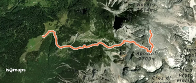 Sentiero attrezzato della Val di Sacco