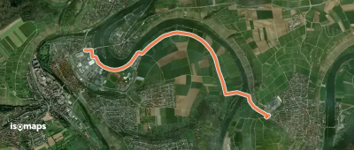 blauer Punkt Besigheim - Hessigheim