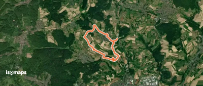 Roter Schmetterling, Rundwanderweg Wenighösbach