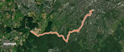 GRP 563 Liaison gare Aix-la-Chapelle