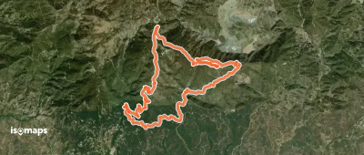 Long circular walk in Troodos