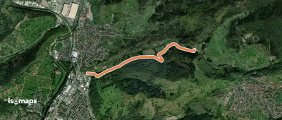 Parkplatz Laufbachtal - Laufbachbrücke