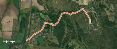 Zubringerweg aus Richtung Bahnhof Priort über Priort Nord