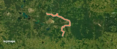 Fernwanderweg Ostsee–Saaletalsperren (Abschnitt Schleife – Niesky)