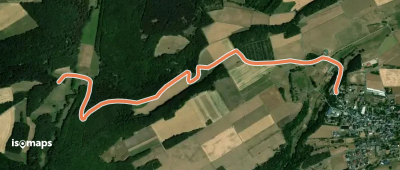 Saar-Hunsrück-Steig Zuwegung Berschweiler