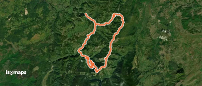 Bulz- Remeți - Dealul Caprei – Floroiu - Vârful Pin - Vârful Scoroșet – Dealu Mare – Cătunul Fănești - Valea Sărăcel - Bulz