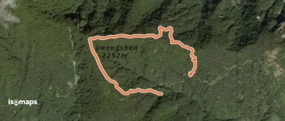 蕨山登山路線
