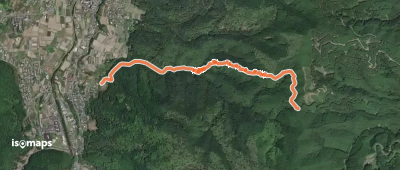 京都一周トレイル北山コース 18:22
