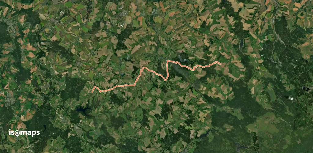 Fernwanderweg Görlitz – Greiz (Teil: Frauenstein – Lippersdorf)