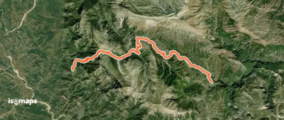 Hiking trail Nivica-Bolena