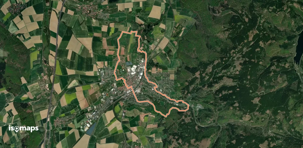 Rundwanderweg entlang des Grünen Fensters